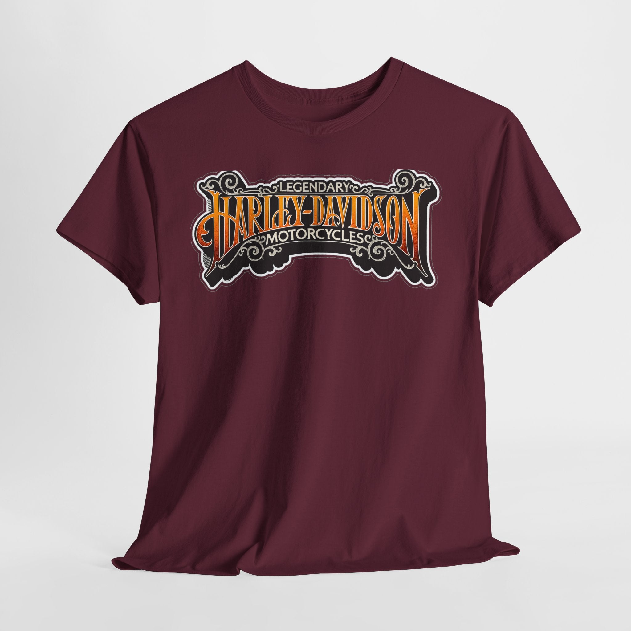 Harley-Davidson Vintage Logo Tee — Retro Motorcycle Graphic T-Shirt