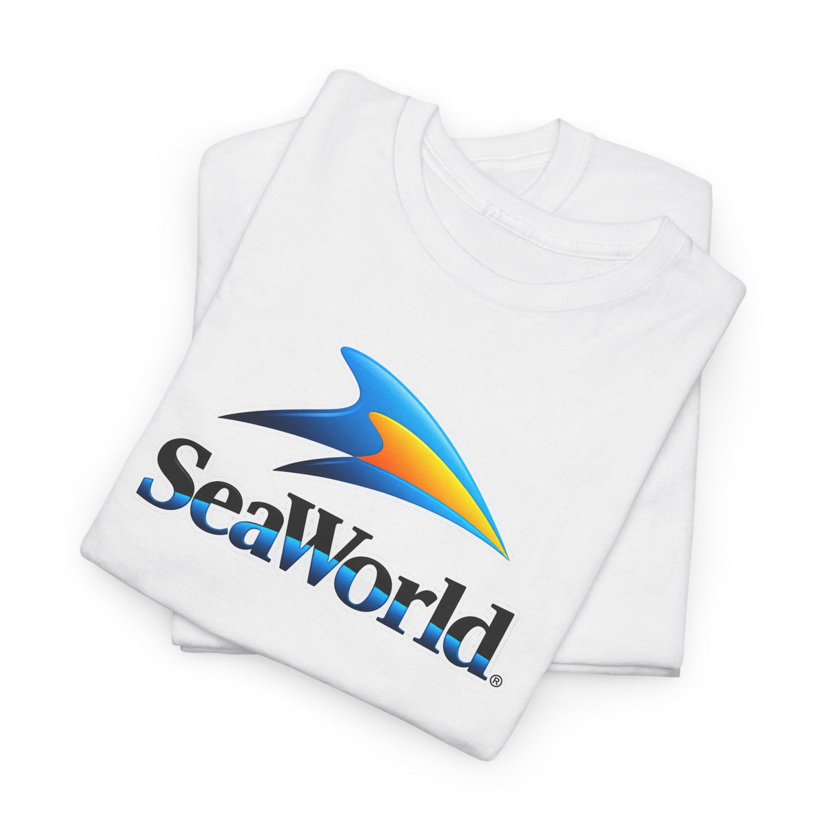 SeaWorld Logo T-Shirt — Classic Ocean Theme Tee