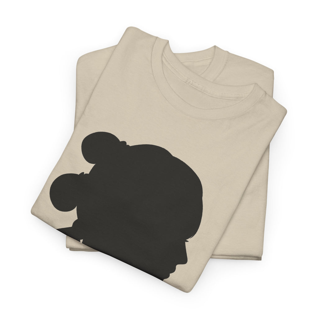 Princess Leia Star Wars Silhouette Profile Tee — Classic Portrait T‑Shirt