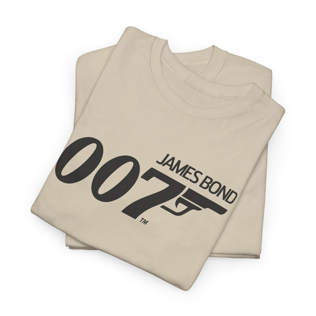 007 James Bond Logo T-Shirt — Classic Spy Movie Graphic Tee