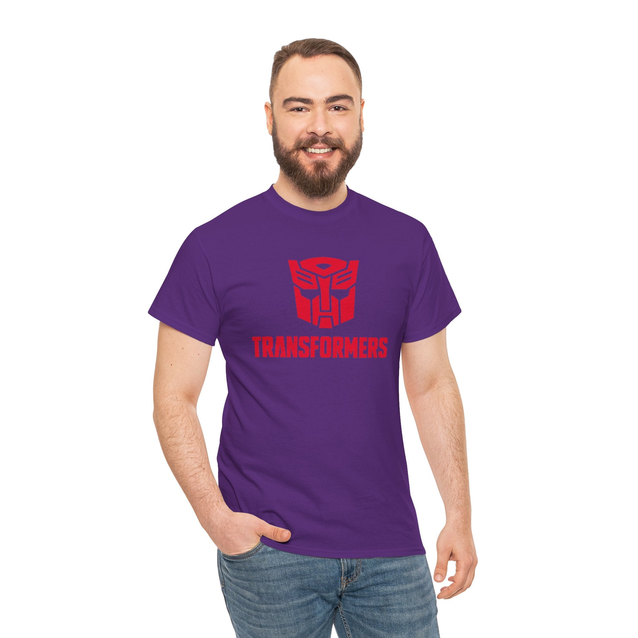 Transformers Logo T-Shirt – Red Autobot Graphic Tee