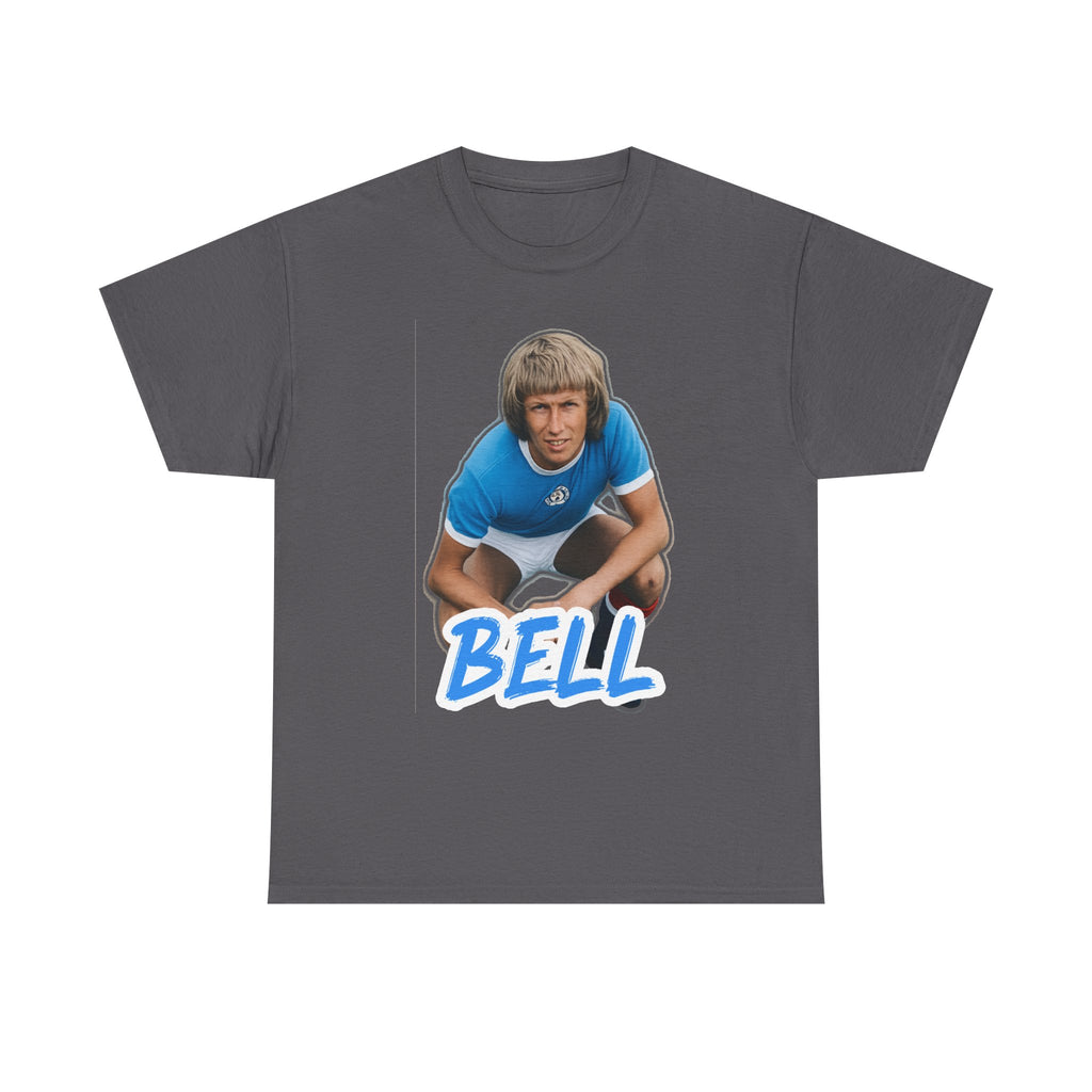 Colin Bell Manchester City Legend Retro Soccer Tee — Vintage Player Graphic T-Shirt