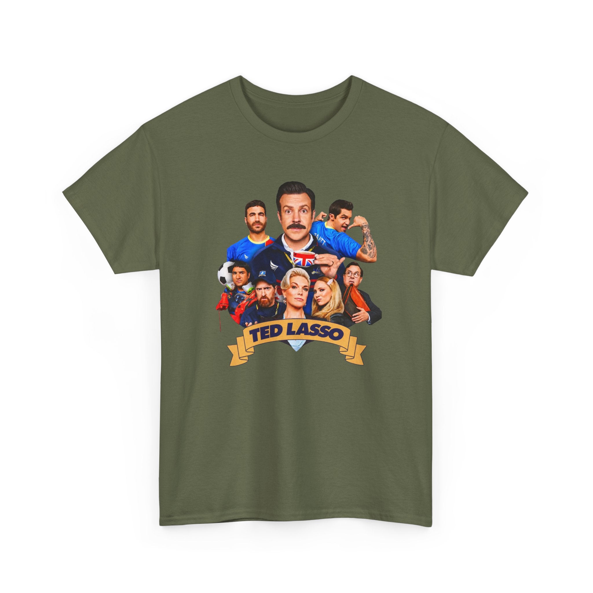Ted Lasso Inspired Cast Graphic Tee — TV Show Fan Shirt