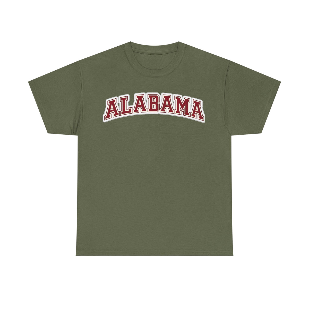 Alabama Arch Logo Tee – Crimson College Pride T‑Shirt