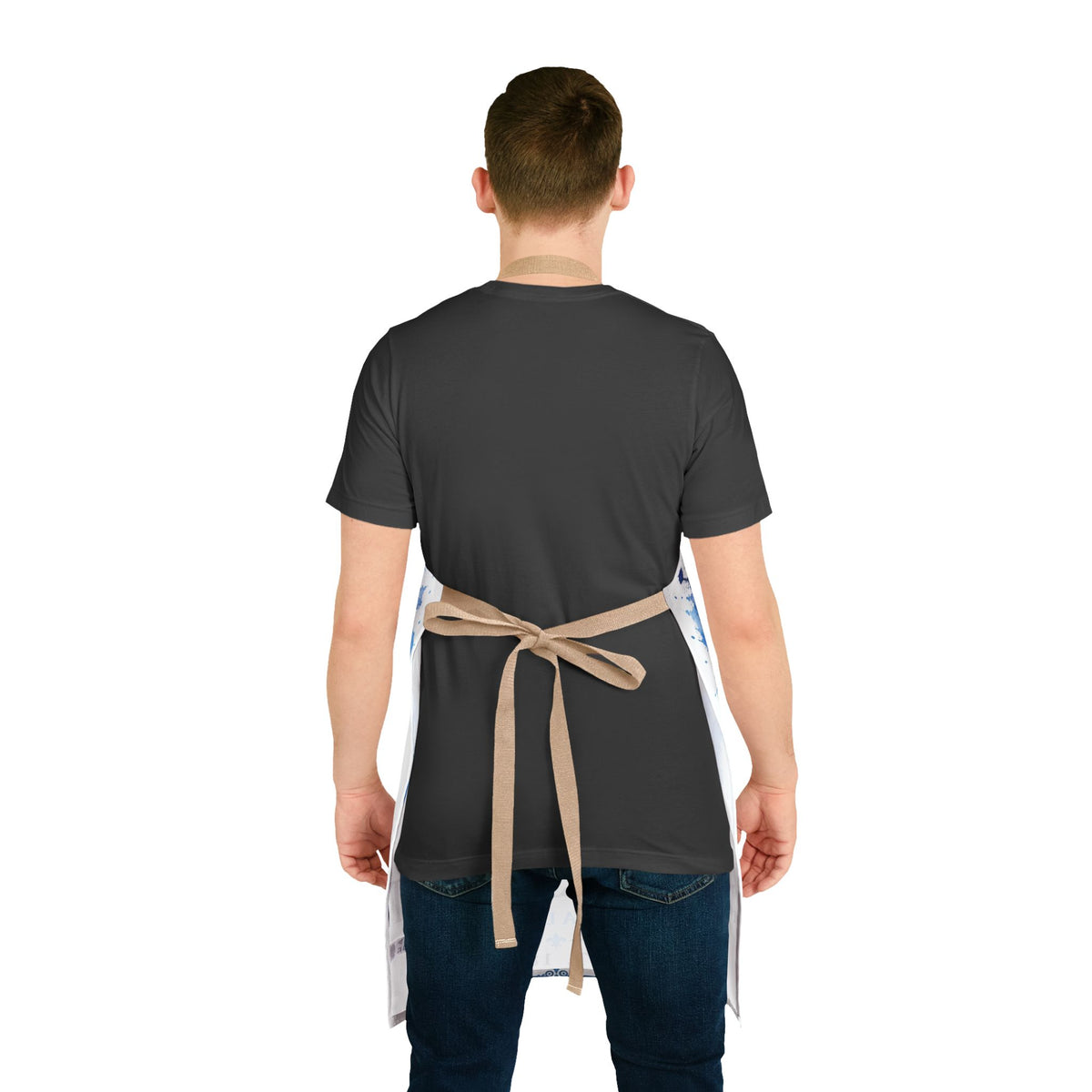 Manchester City Apron — FC Crest Blue Splash Cooking Apron
