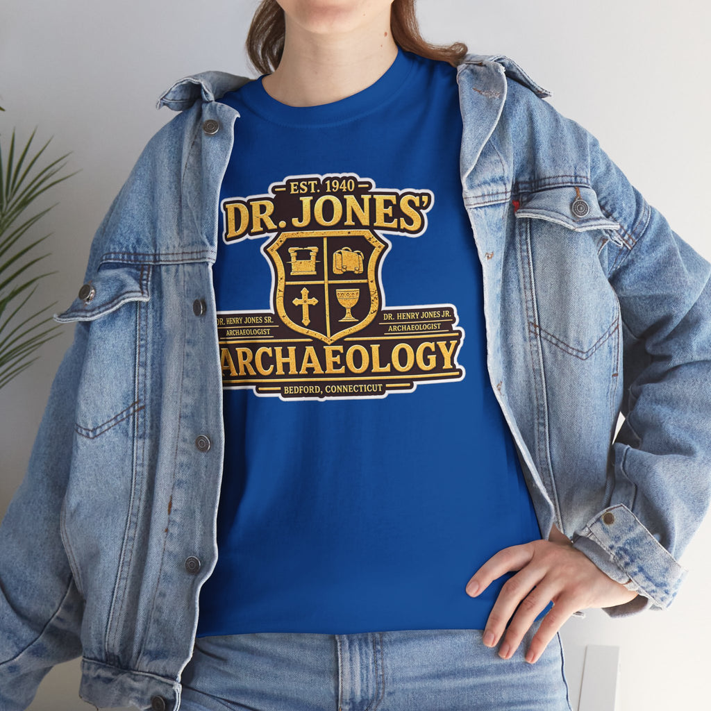 Dr. Jones Archaeology Vintage Adventure Cotton T-Shirt