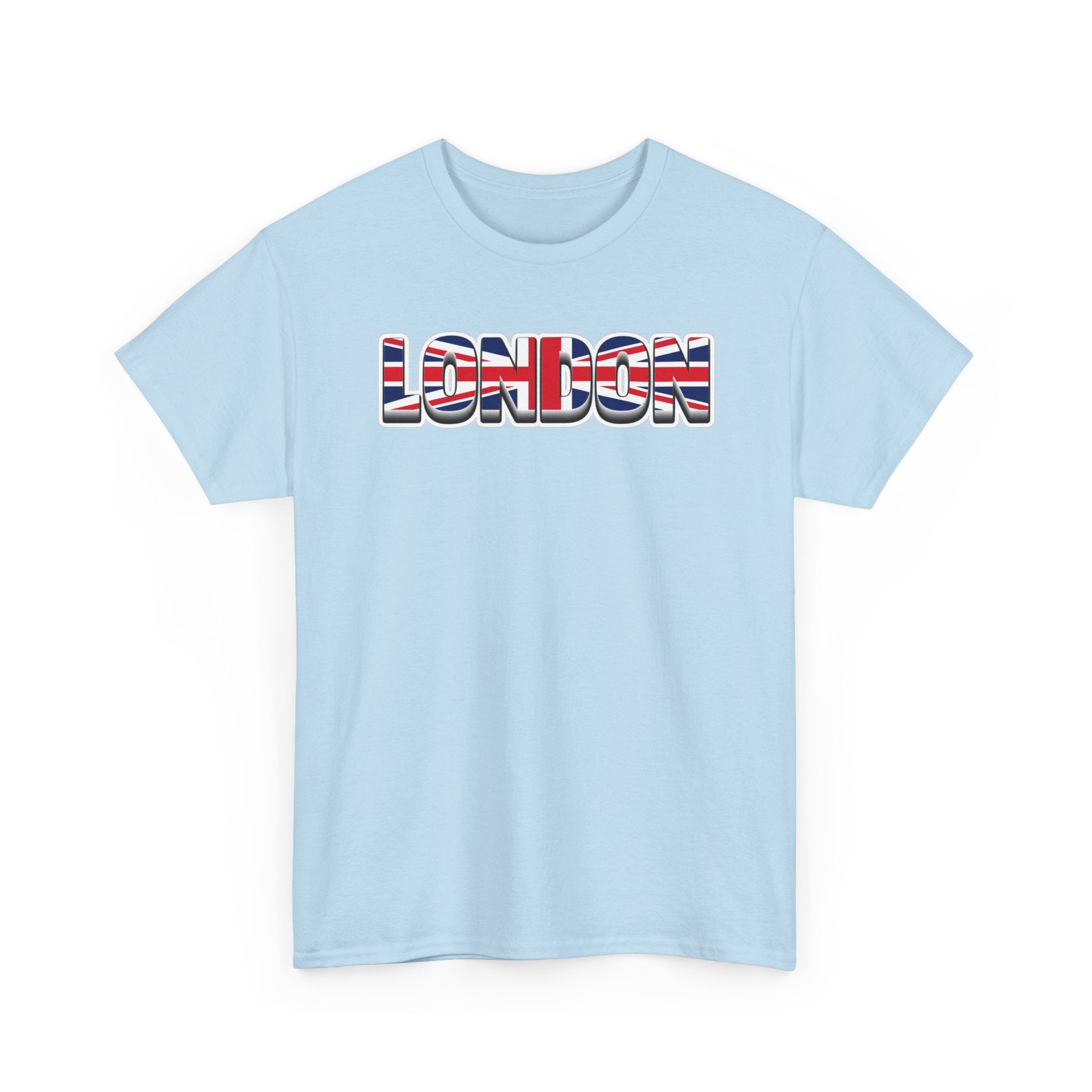 London Union Jack Graphic Tee — Bold UK Travel T-Shirt