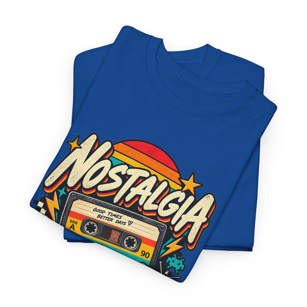 Nostalgia Never Gets Old Unisex Heavy Cotton Tee