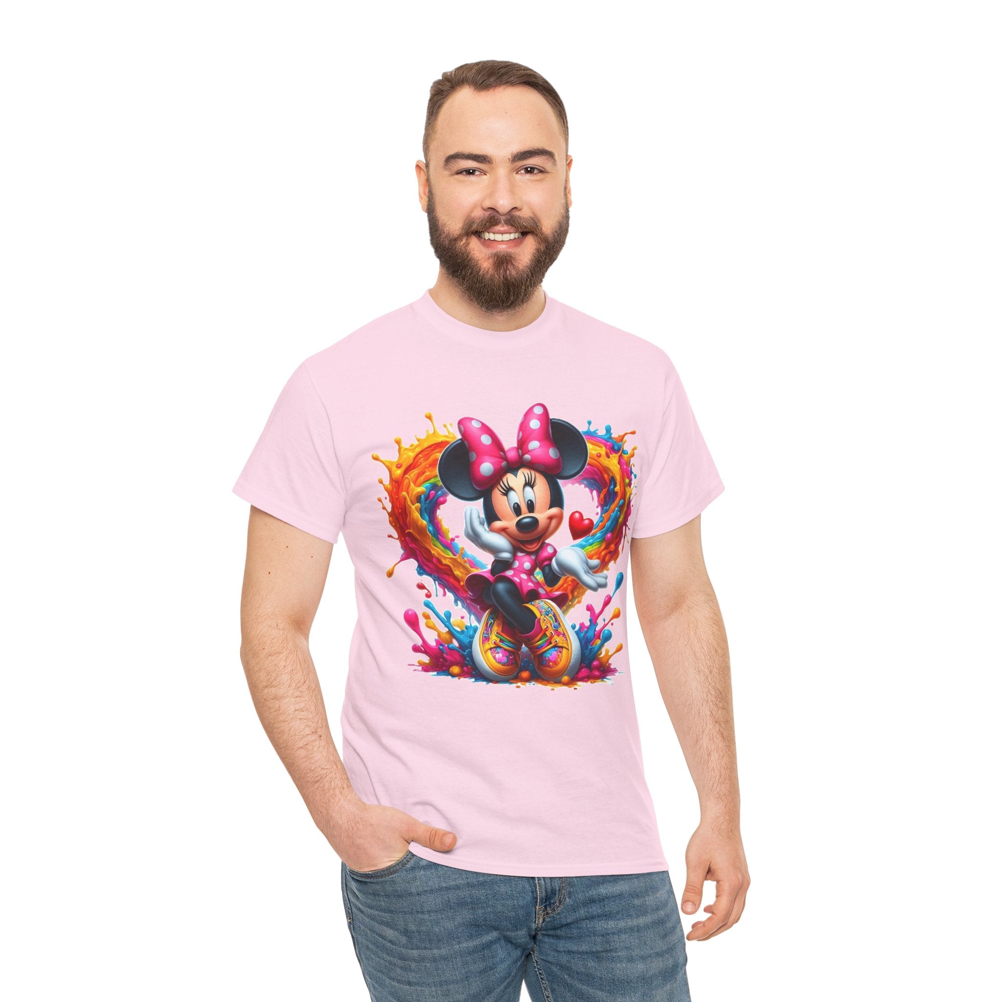 Minnie Mouse Unofficial Color Splash T‑Shirt