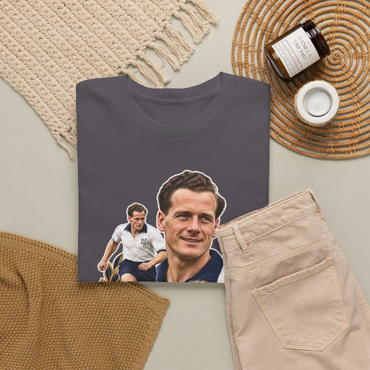Sir Tom Finney Tribute T-Shirt – Vintage Preston North End & England Football Tee
