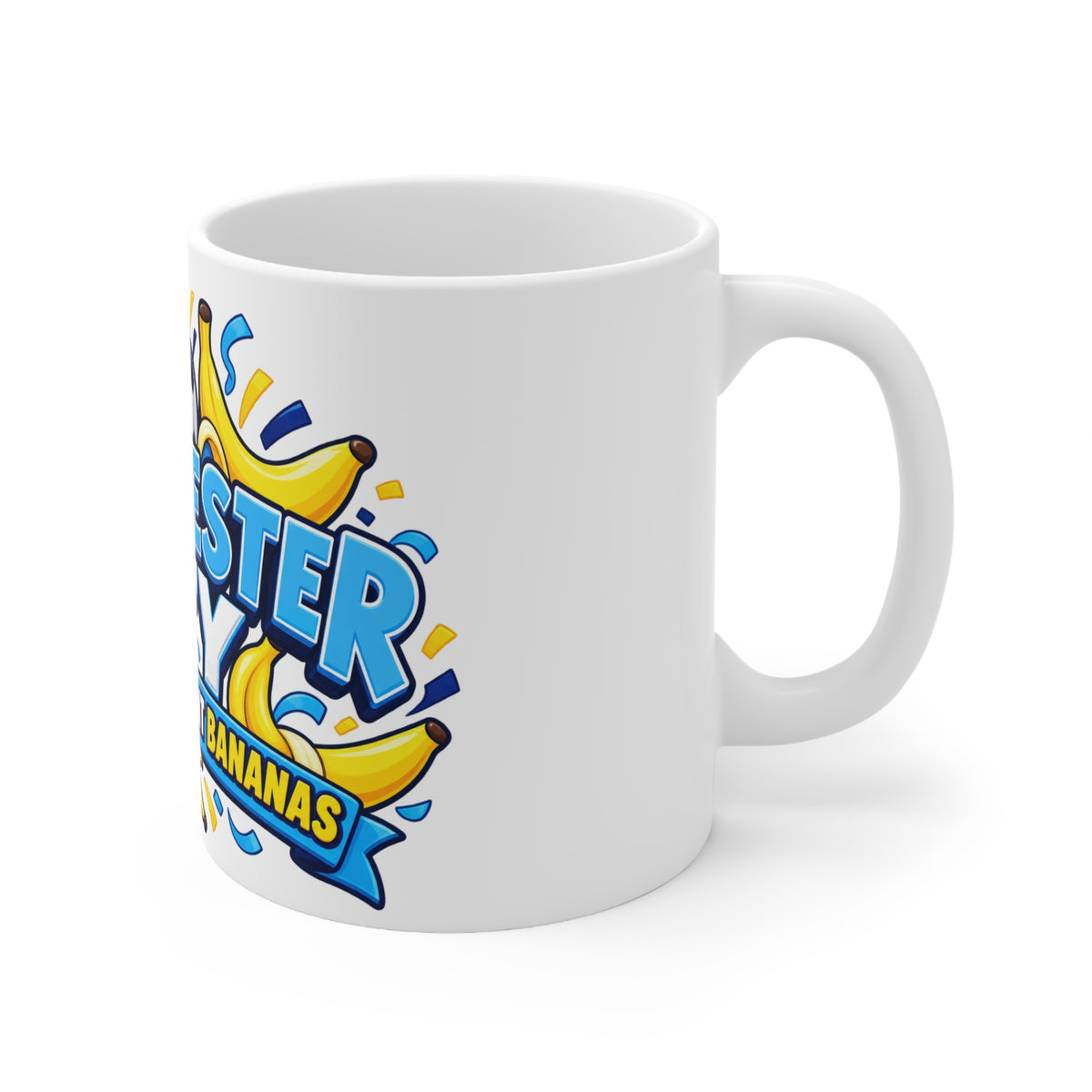 Manchester City Coffee Mug — “The Club That Went Bananas” 11oz/15oz Ceramic