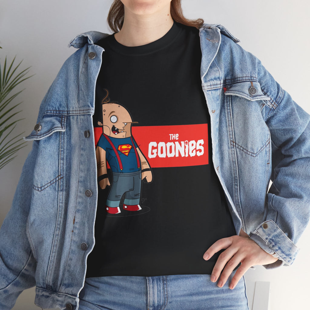 The Goonies Inspired Character Tee — Cartoon Sloth Graphic T‑Shirt