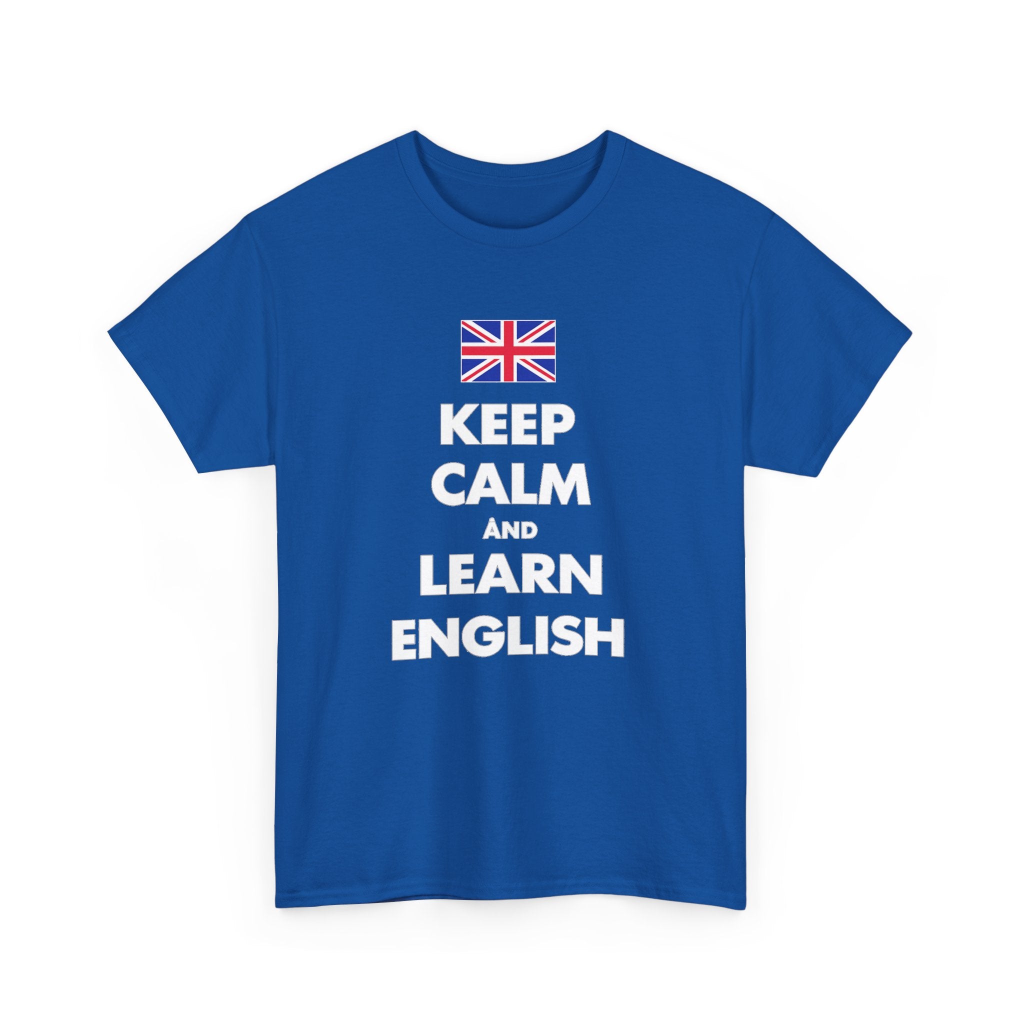 Keep Calm and Learn English T‑Shirt