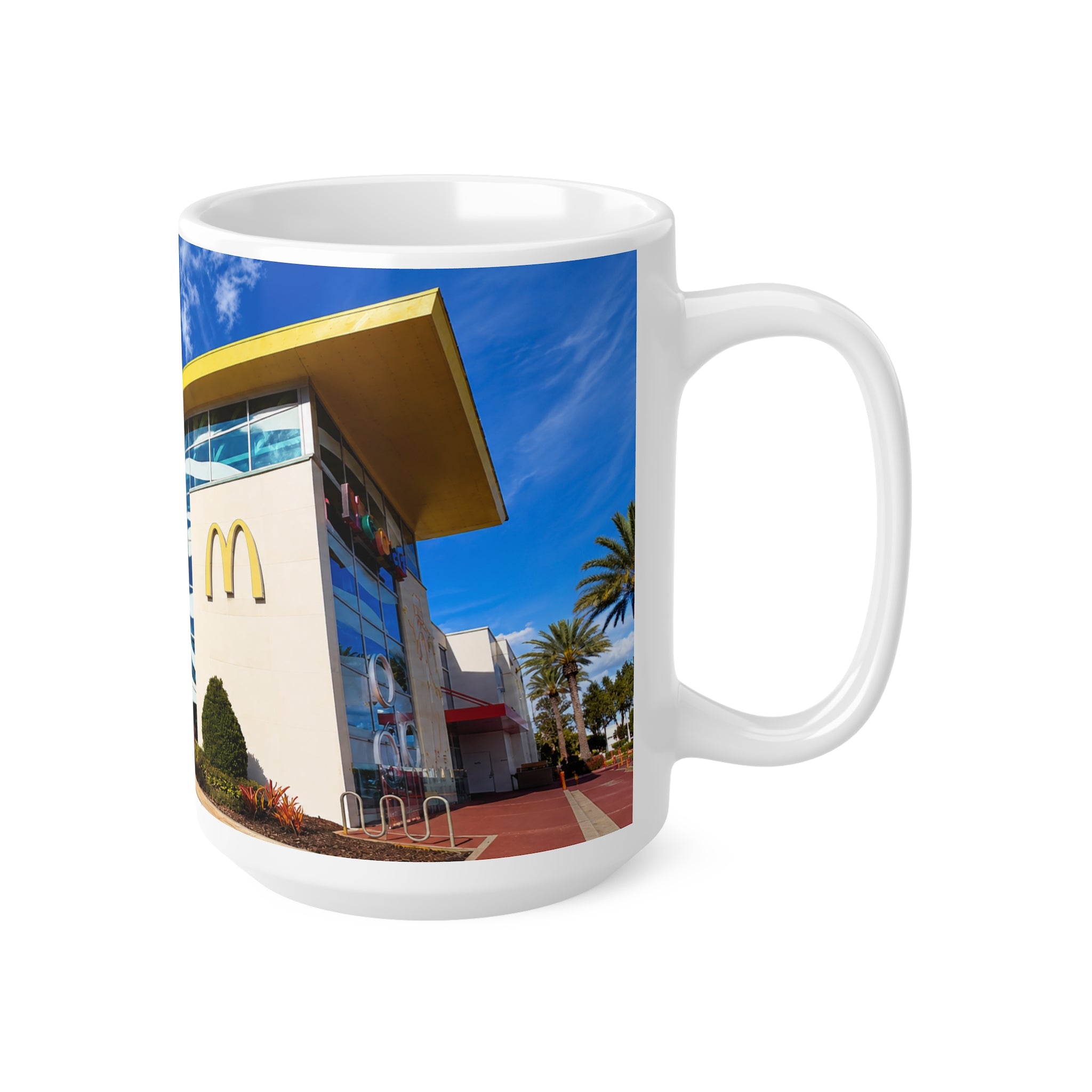 World's Largest Entertainment McDonald's Orlando Photo Mug - Ceramic Coffee Cup (11oz/15oz)