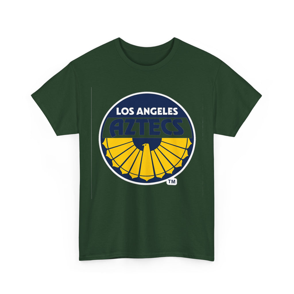 Los Angeles Aztecs Vintage Logo Cotton T-Shirt