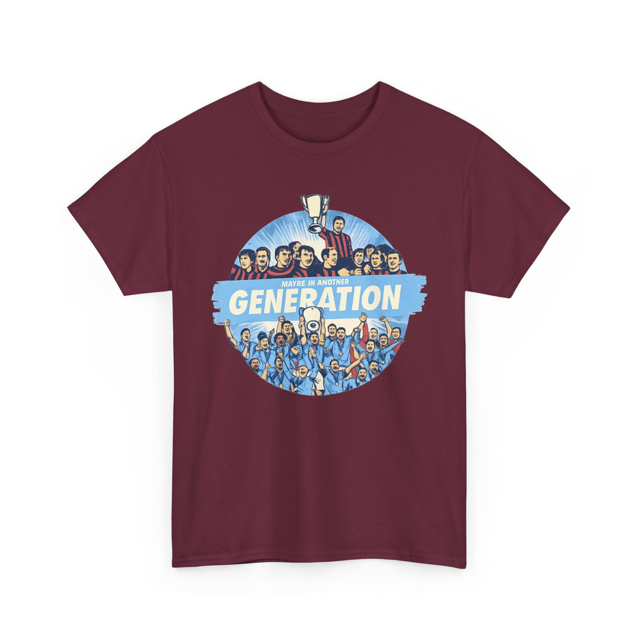 Manchester City Maybe in Another Generation Champions T‑Shirt — Retro Team Fan Tee