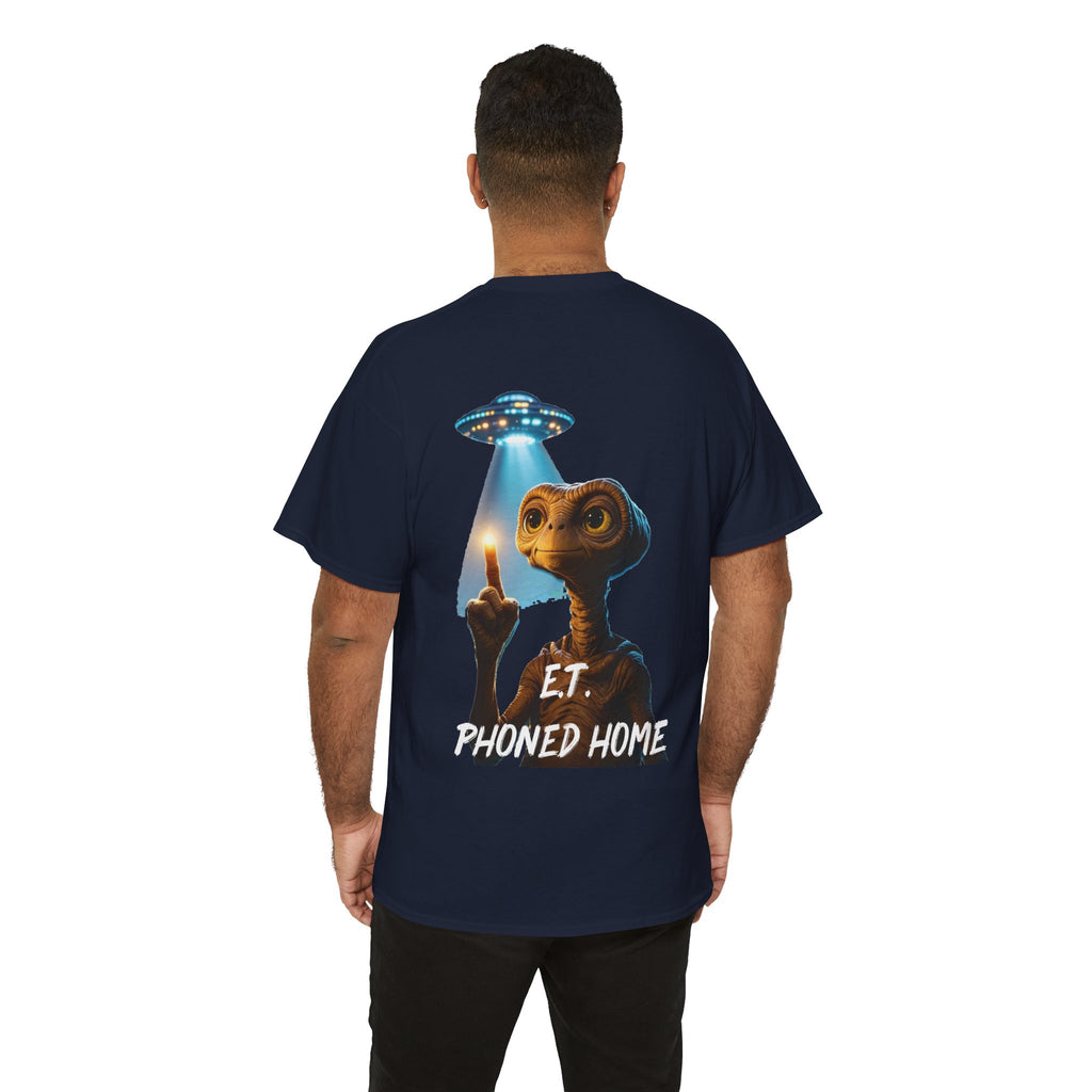 E.T. Phoned Home Tee — Retro Sci‑Fi Alien Graphic T-Shirt