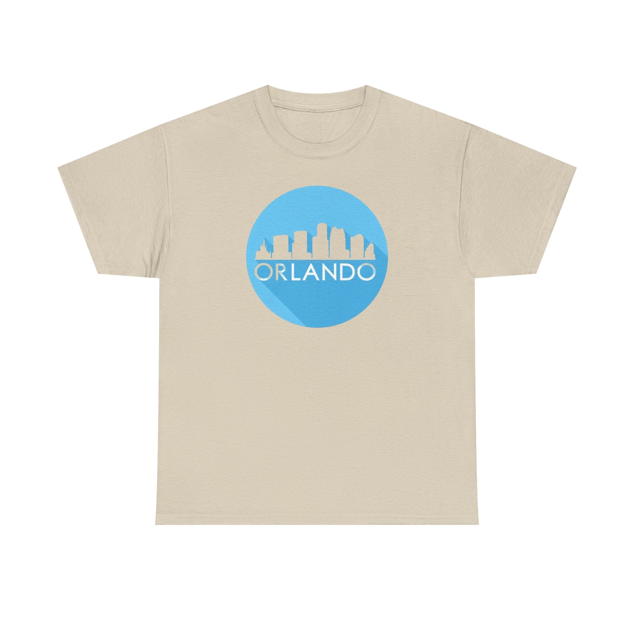 Orlando Skyline Tee — Blue Circle City Skyline T-Shirt