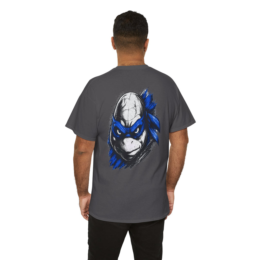 TMNT Leonardo Graphic Tee — Blue Mask Turtle T-Shirt