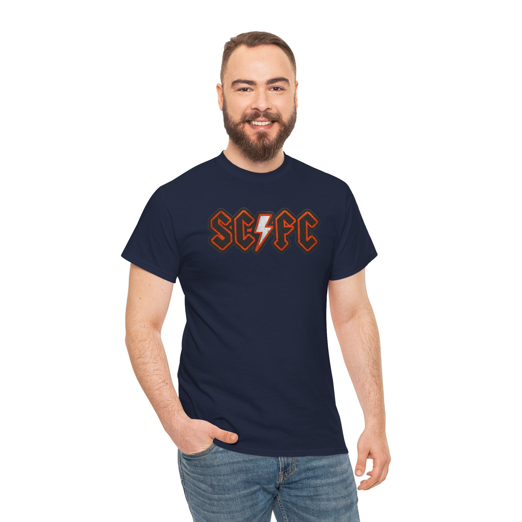 Salford City Inspired Logo T-Shirt — Retro Gothic Band-Style Tee