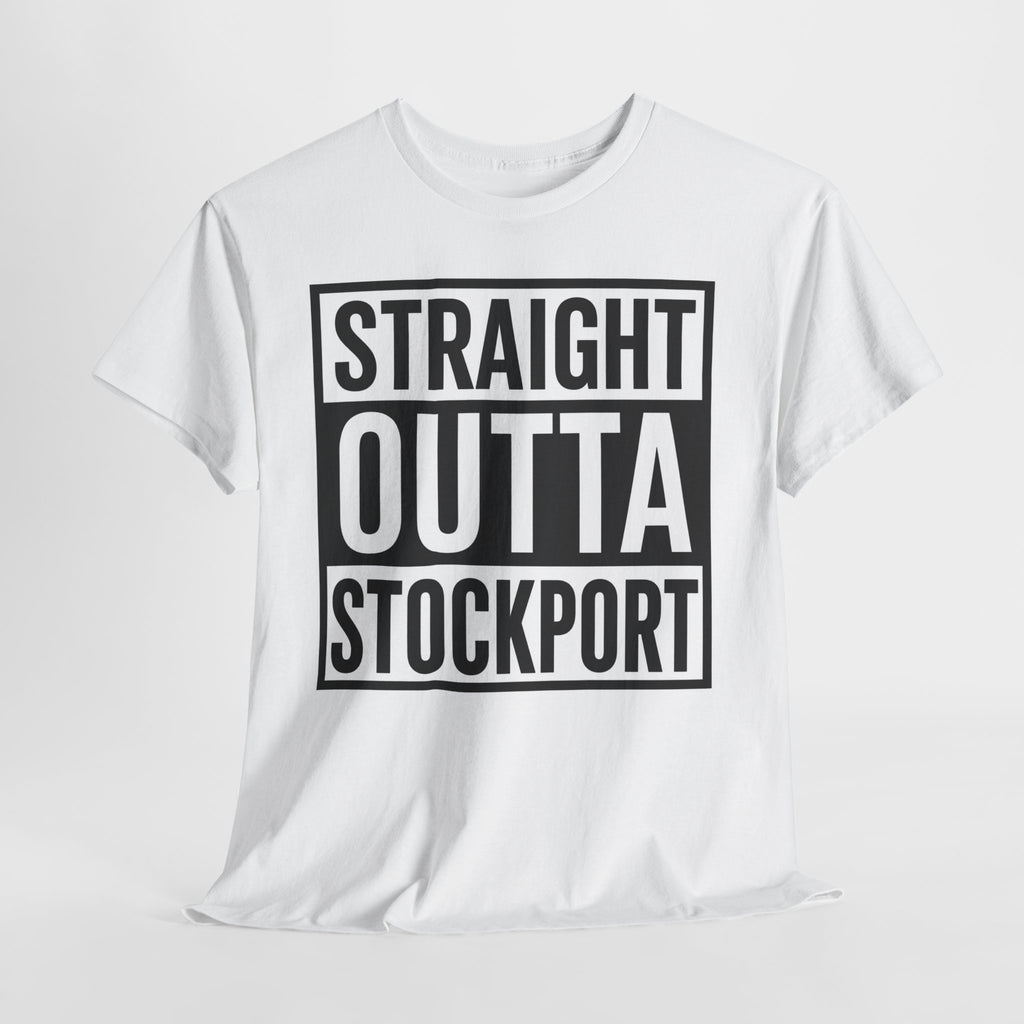 Straight Outta Stockport T-Shirt — Bold City Pride Tee