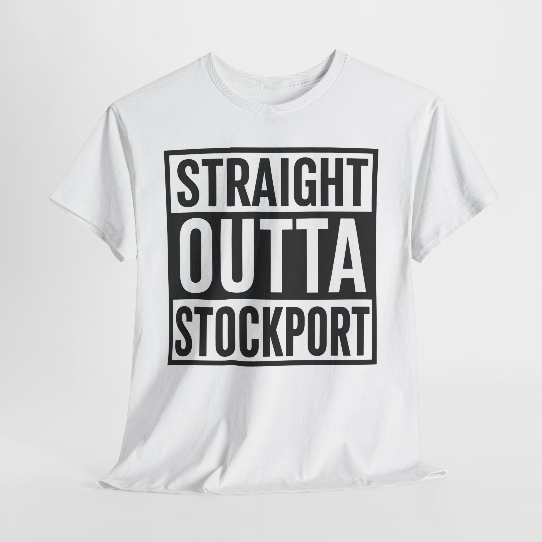 Straight Outta Stockport T-Shirt — Bold City Pride Tee