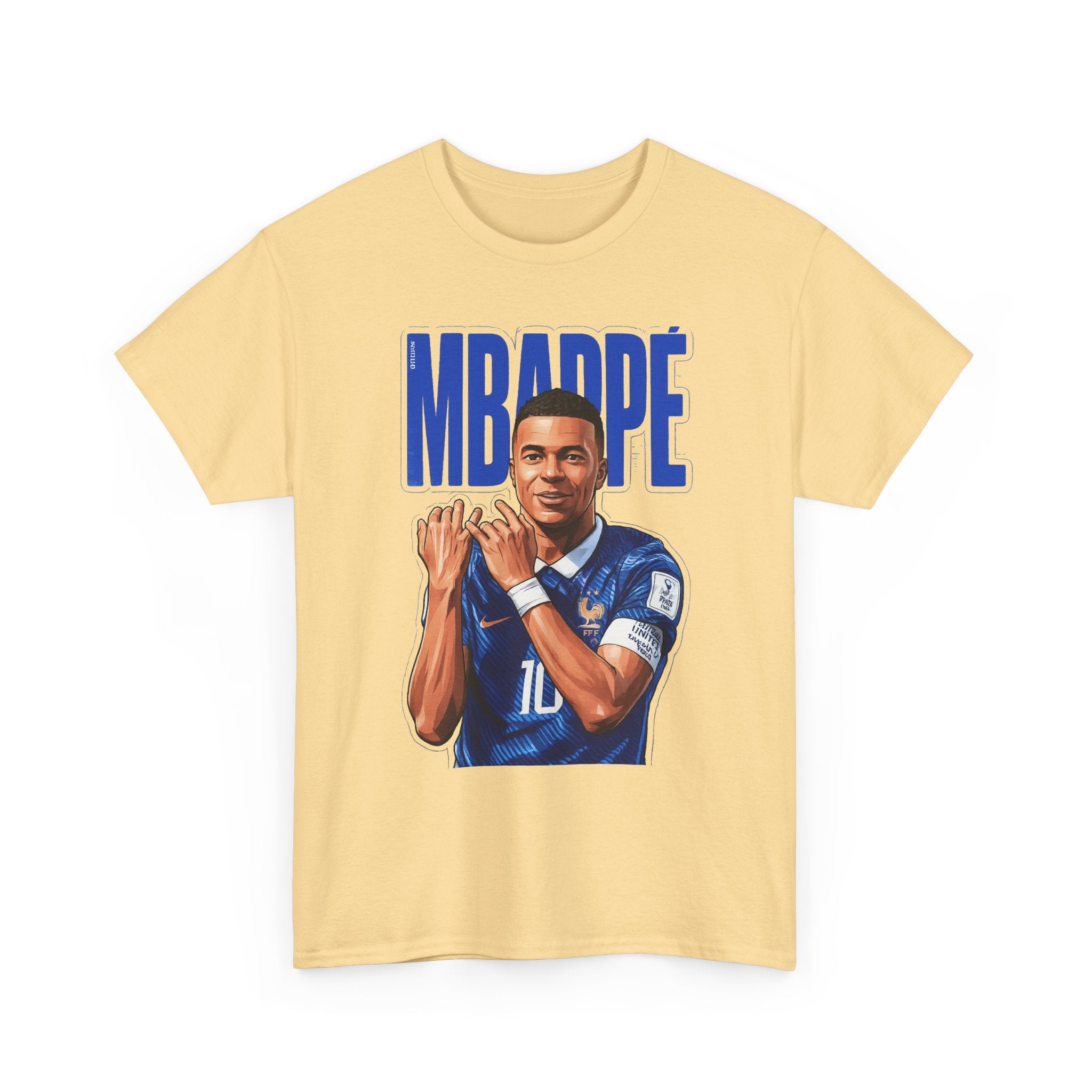 MBAPPE Graphic Shirt Soccer Star Portrait Tee — "
