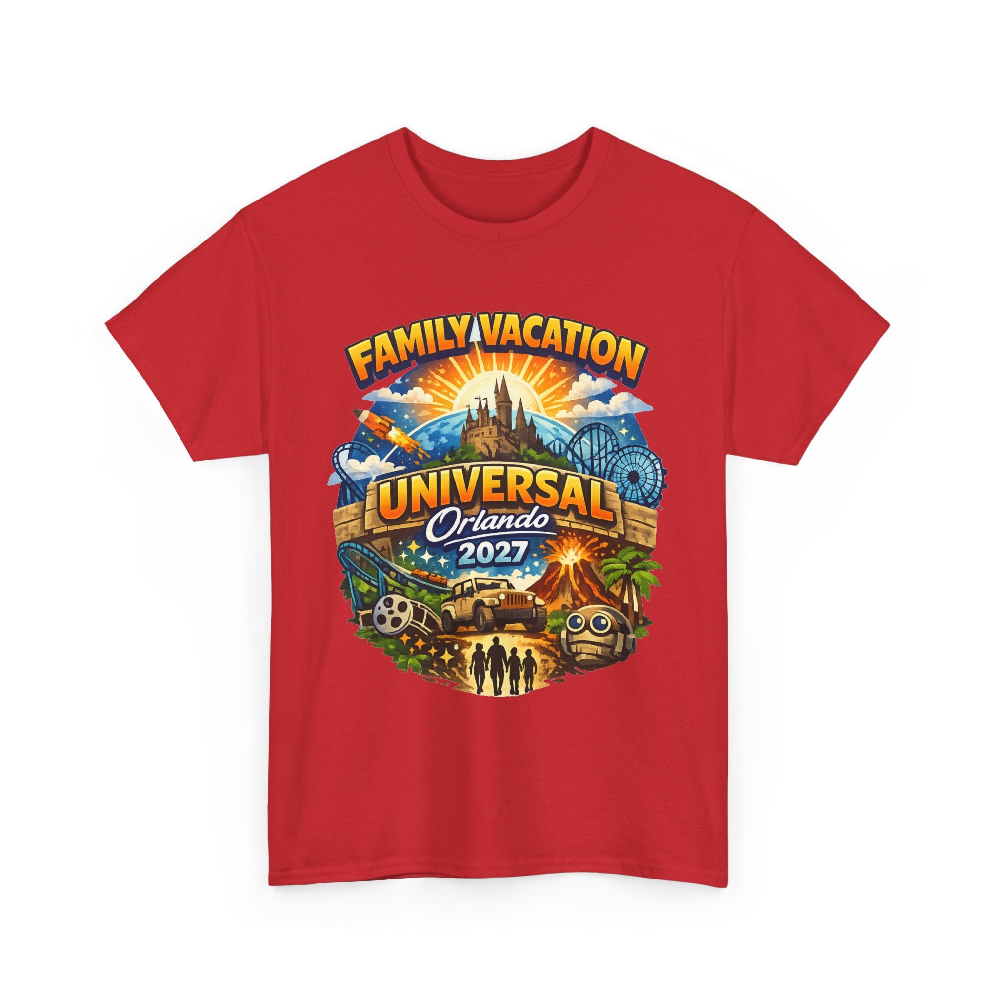 Universal Orlando 2027 Family Vacation T-Shirt