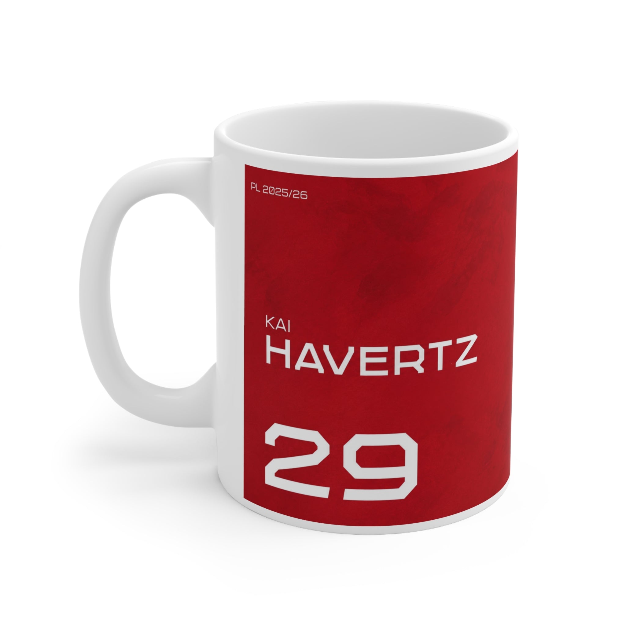 Kai Havertz Arsenal Premier League Champions Ceramic Mug (11oz, 15oz)