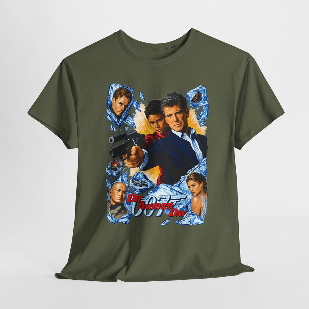 James Bond 007 Die Another Day Movie Poster Tee — Classic Spy Film Graphic T-Shirt