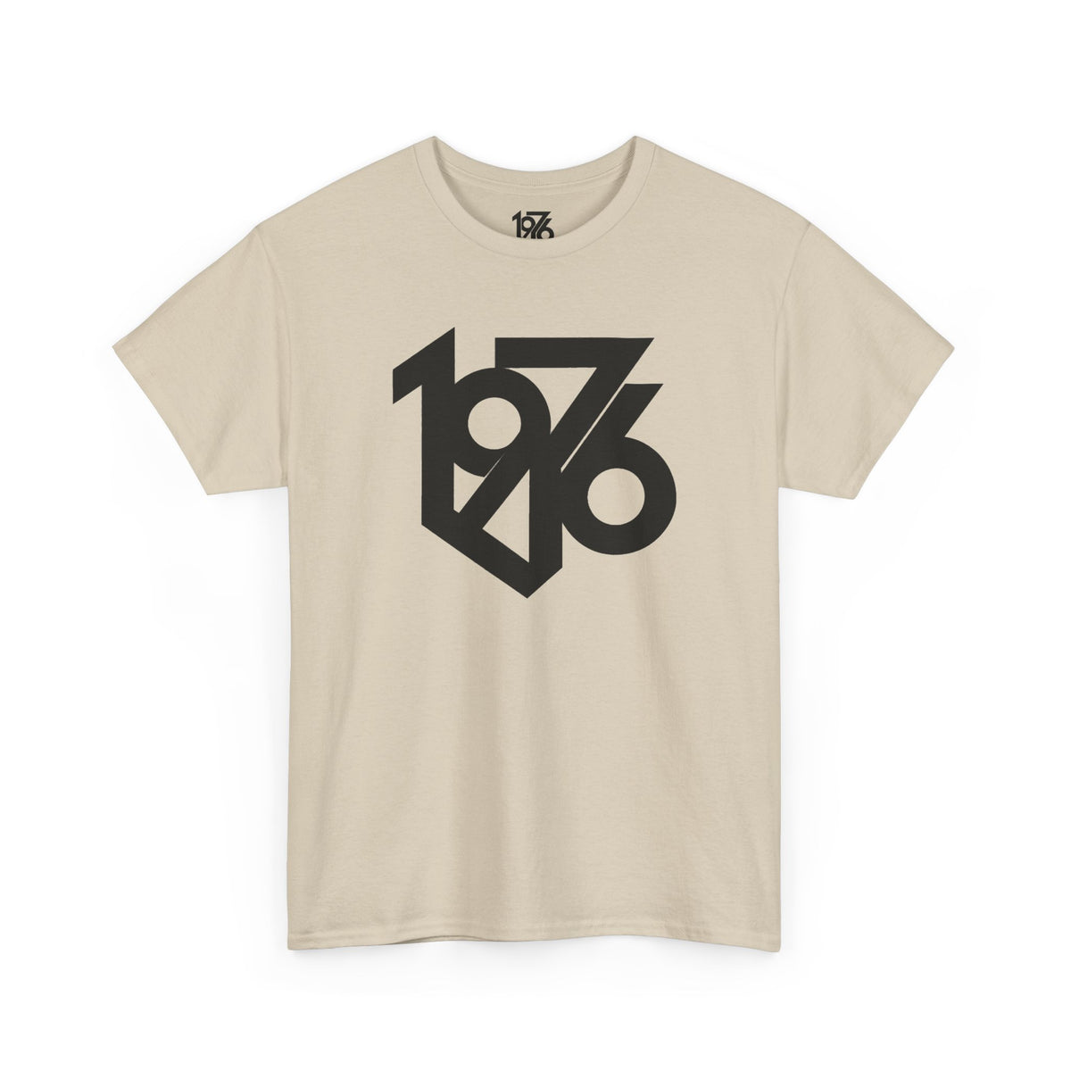 1976 Collection Logo Cotton T-Shirt — Vintage Year Graphic Tee