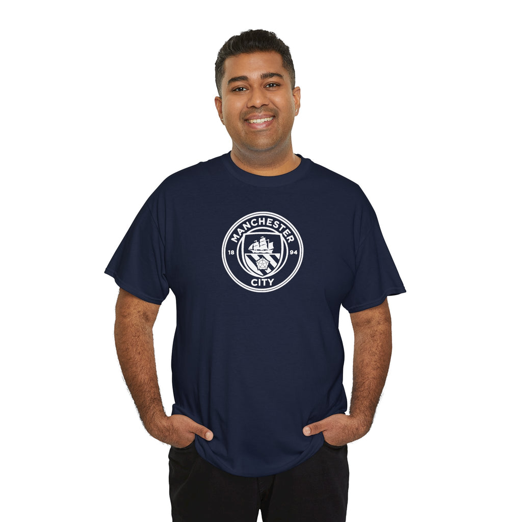 Manchester City Vintage Football Tee — Aguero & Balotelli Fan Shirt