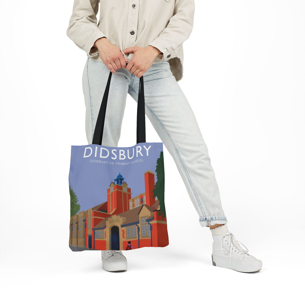 Elm Grove Didsbury C of E Primary School Vintage Travel Canvas Tote Bag