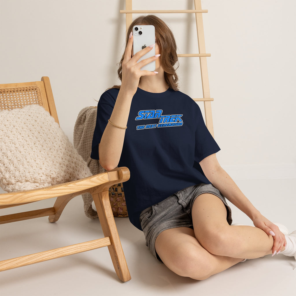 Star Trek: The Next Generation Logo Cotton T-Shirt