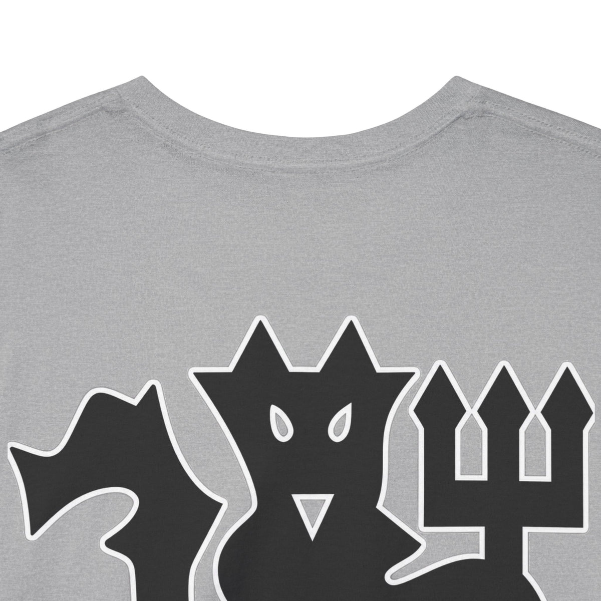Manchester United Devil Cotton T-Shirt – Retro Trident Football Crest Tee