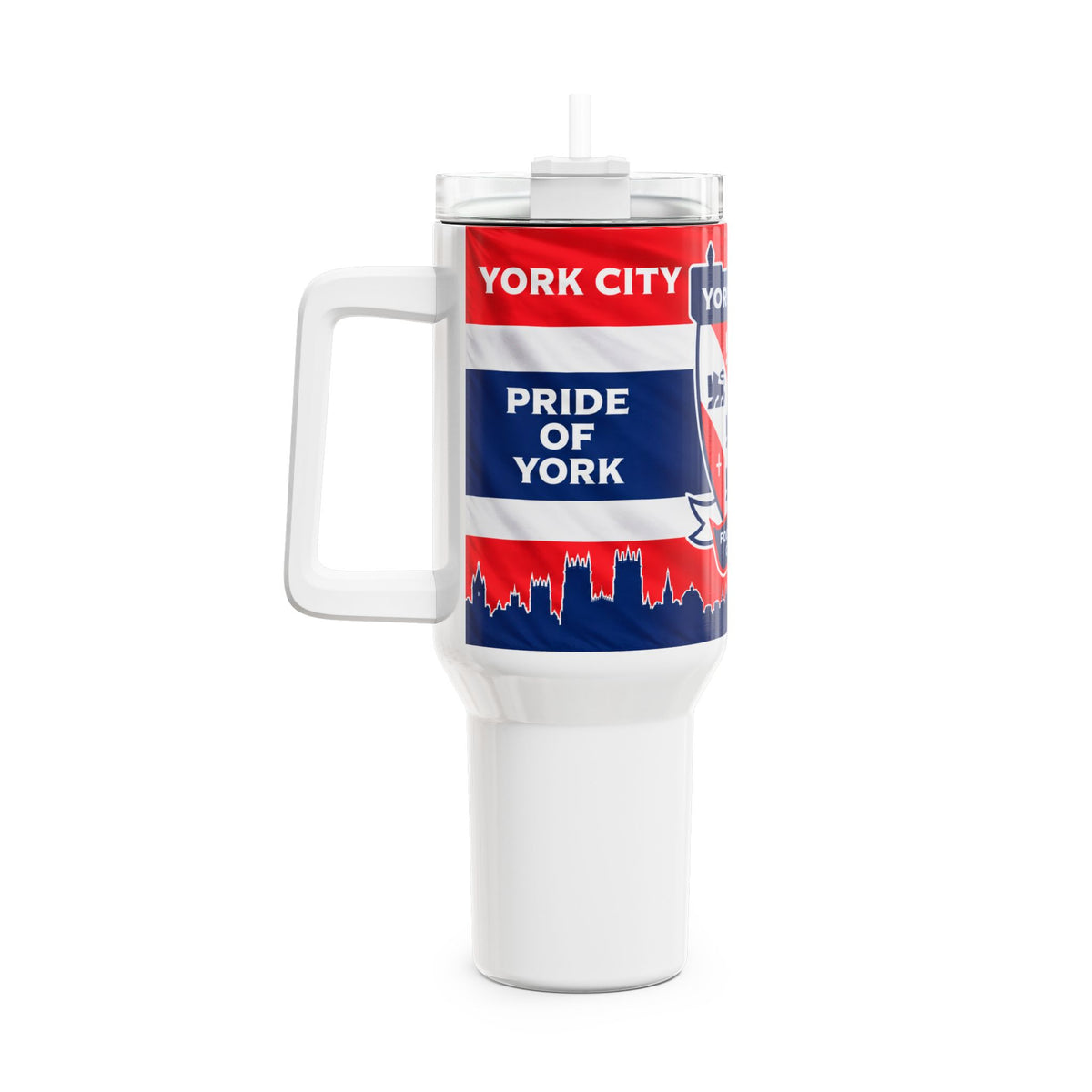 York City Football Club 40oz Tumbler – Pride of York Travel Mug
