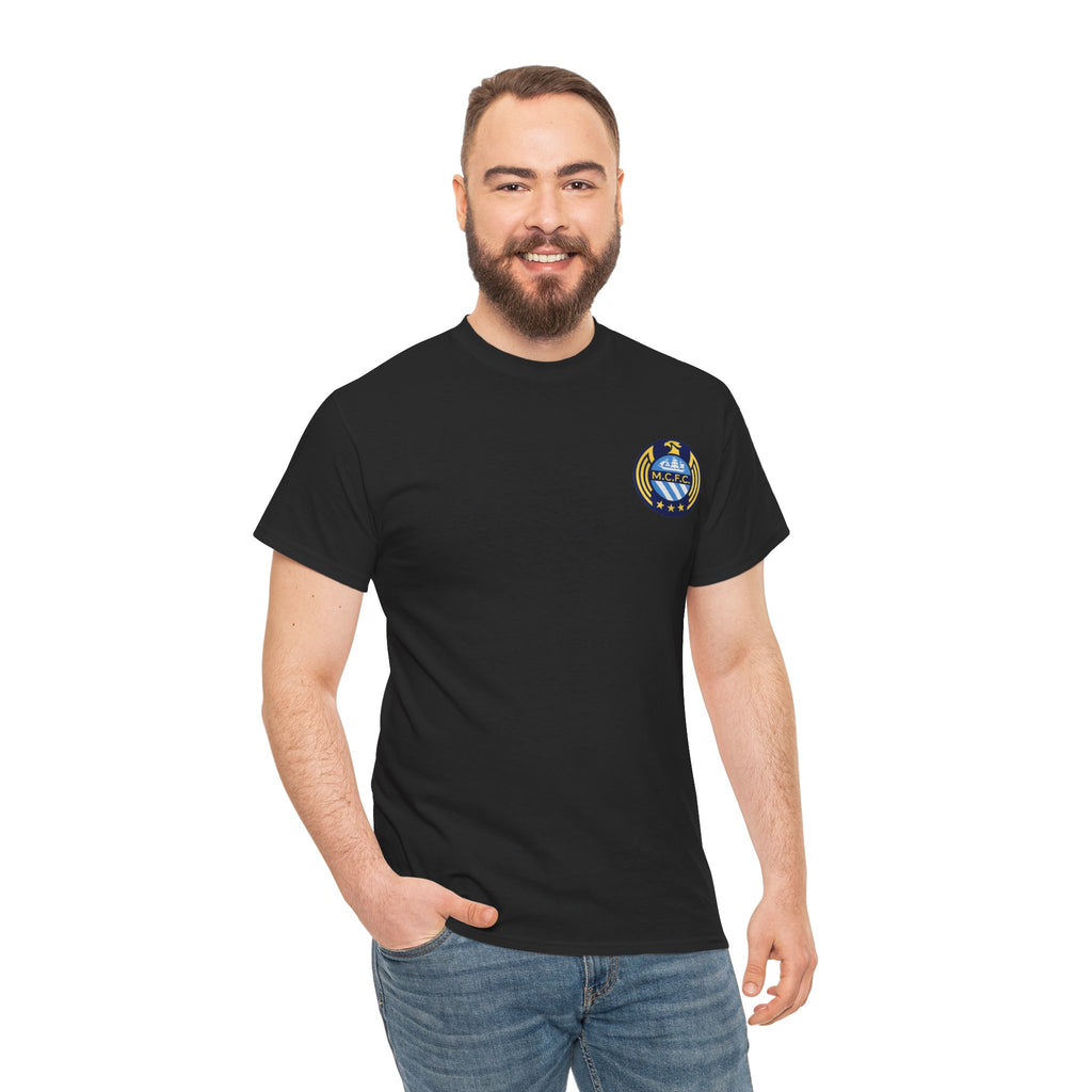 MCFC Unofficial Crest / Badge Tee — Nautical Compass Emblem Shirt