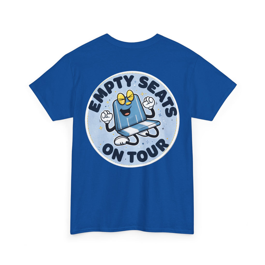 Manchester City T-Shirt — 'Empty Blue Seats On Tour' Retro Skate Graphic Tee