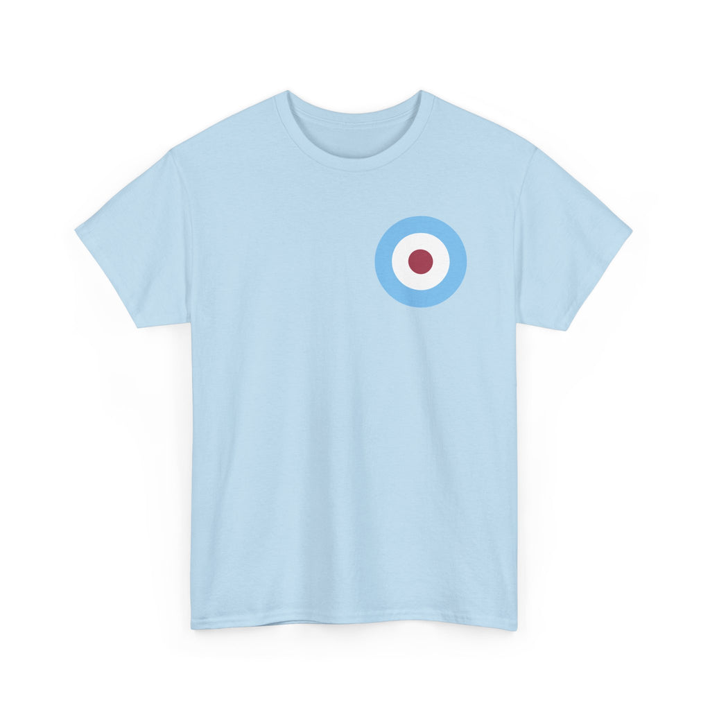 Manchester City Inspired Target Roundel Cotton T-Shirt