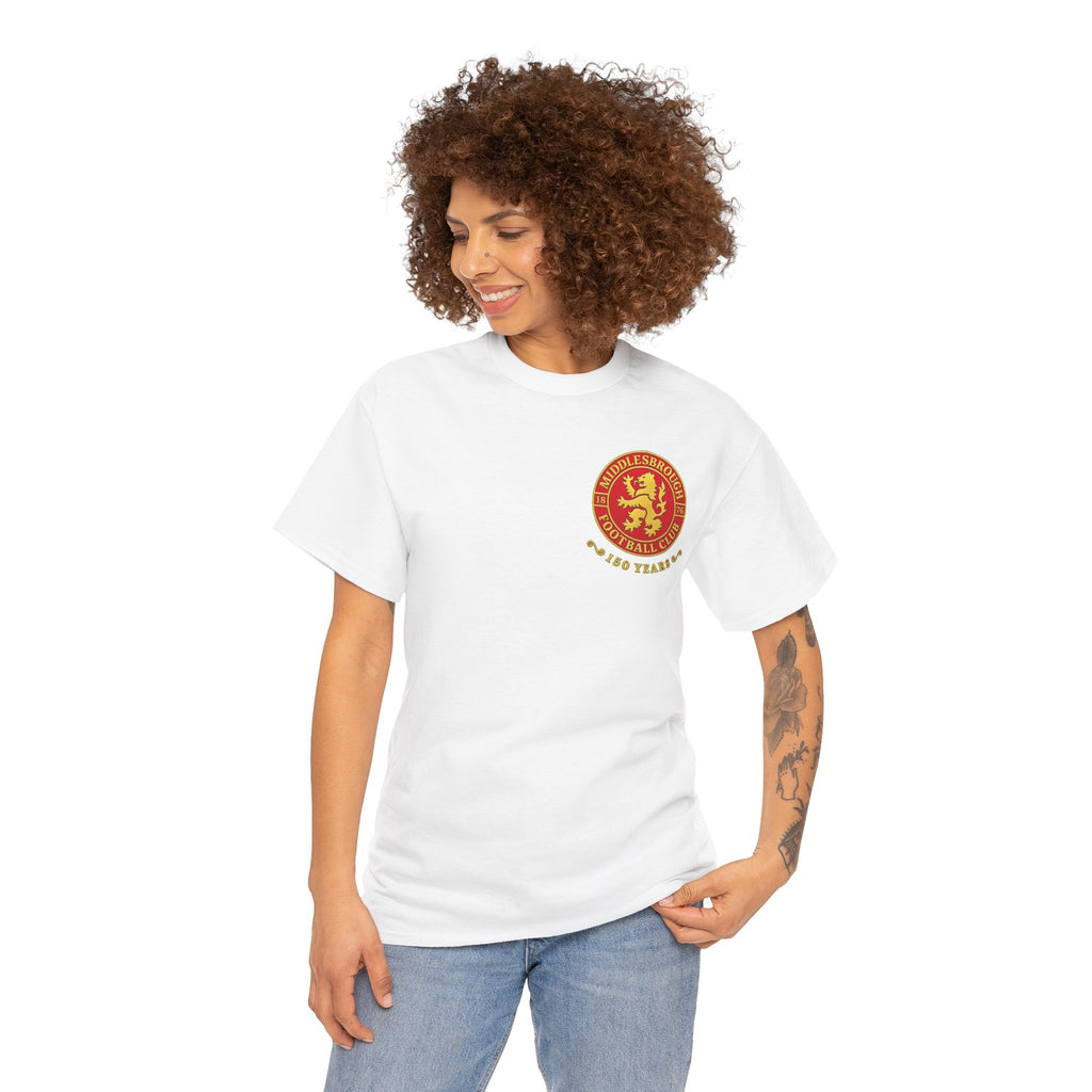 Middlesbrough 150th Crest Cotton T-Shirt