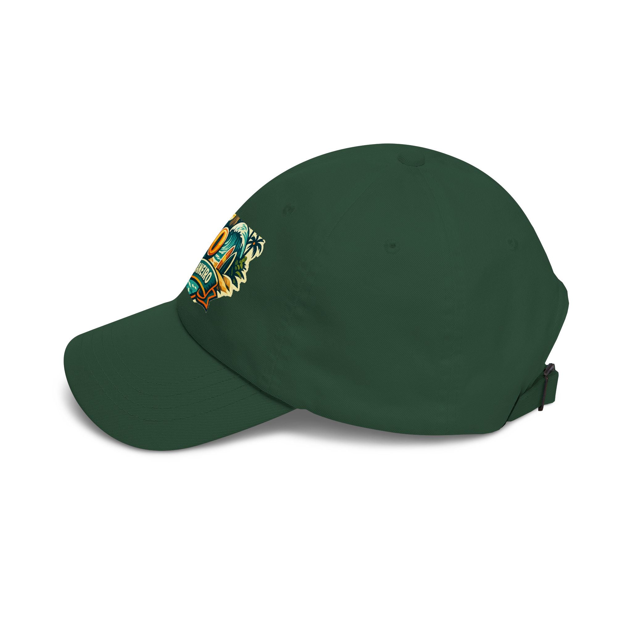 Rio de Janeiro Vintage Surf Dad Cap — Tropical Beach Hat