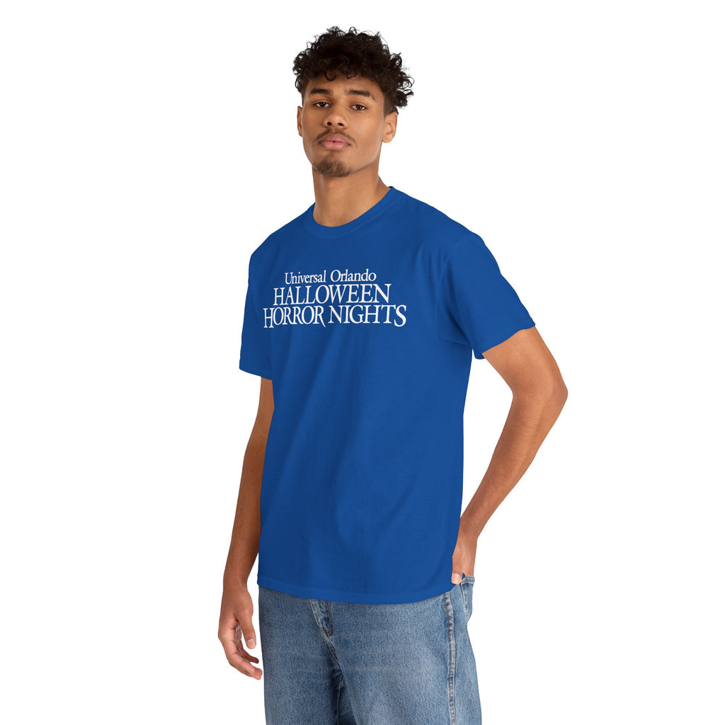 Universal Halloween Horror Nights T-Shirt — Universal Orlando Retro Logo Tee