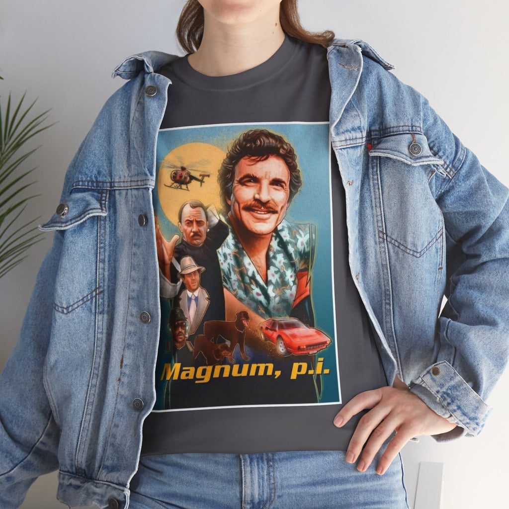 Magnum, P.I. Retro TV Show Inspired Cotton T-Shirt