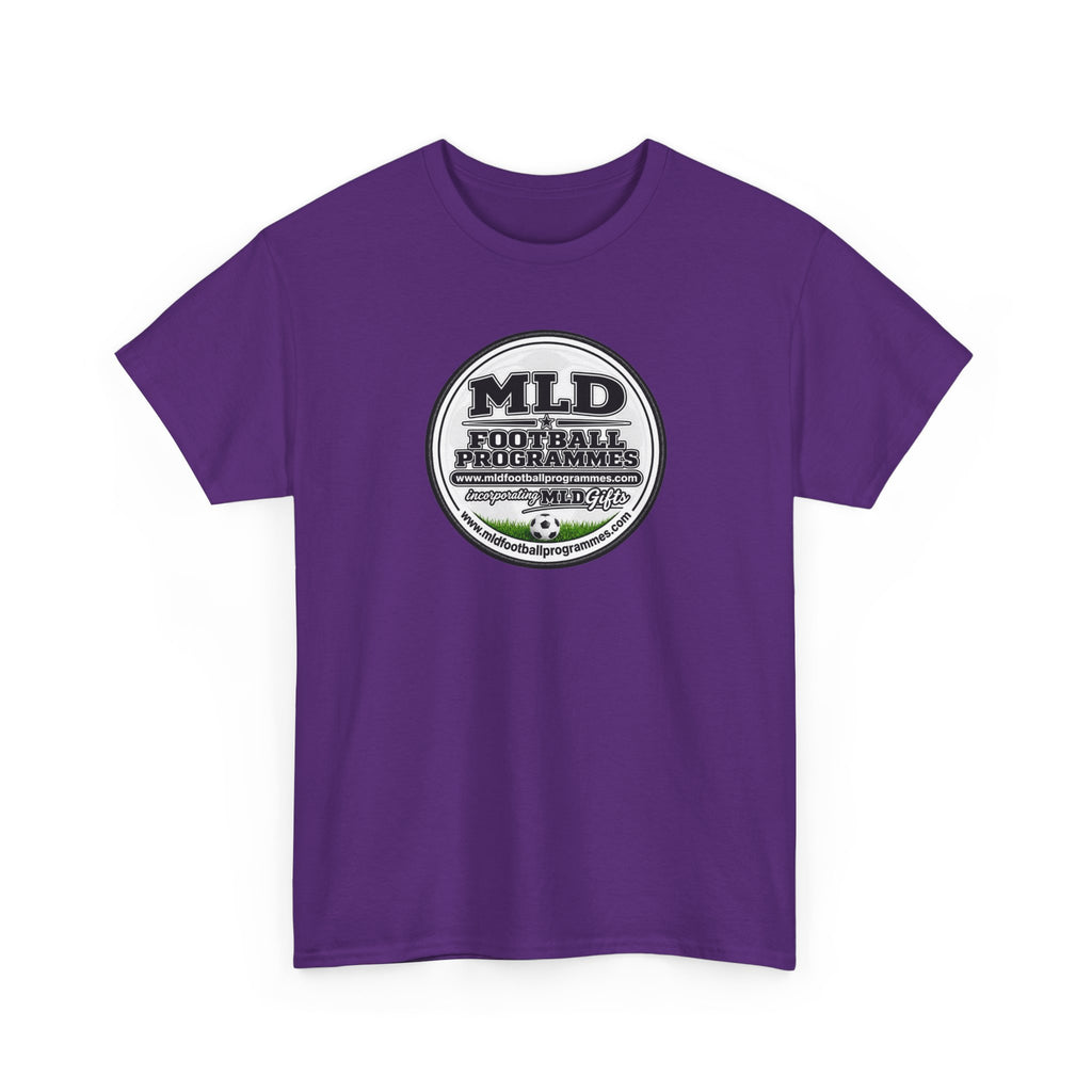 MLD Football Programmes Vintage Logo Cotton T-Shirt