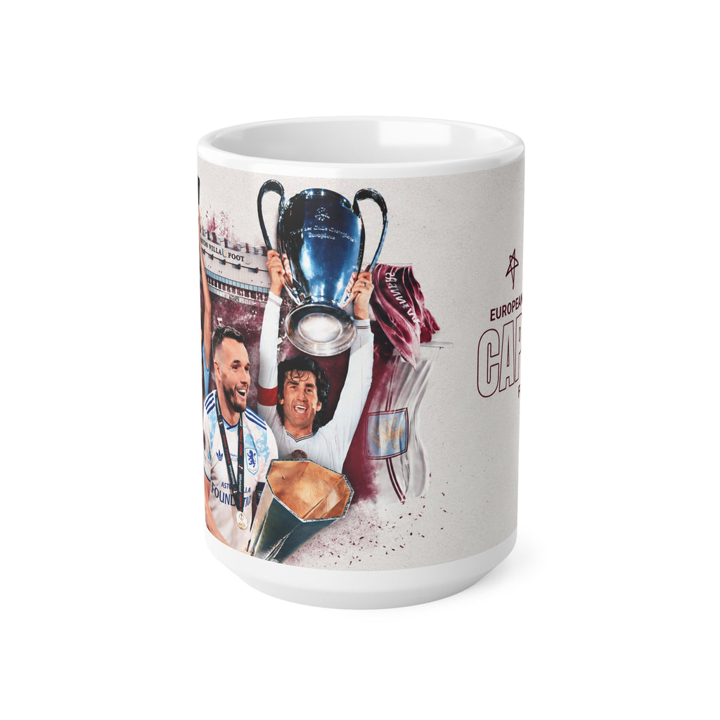 Aston Villa Captains Ceramic Coffee Mug — 11oz & 15oz