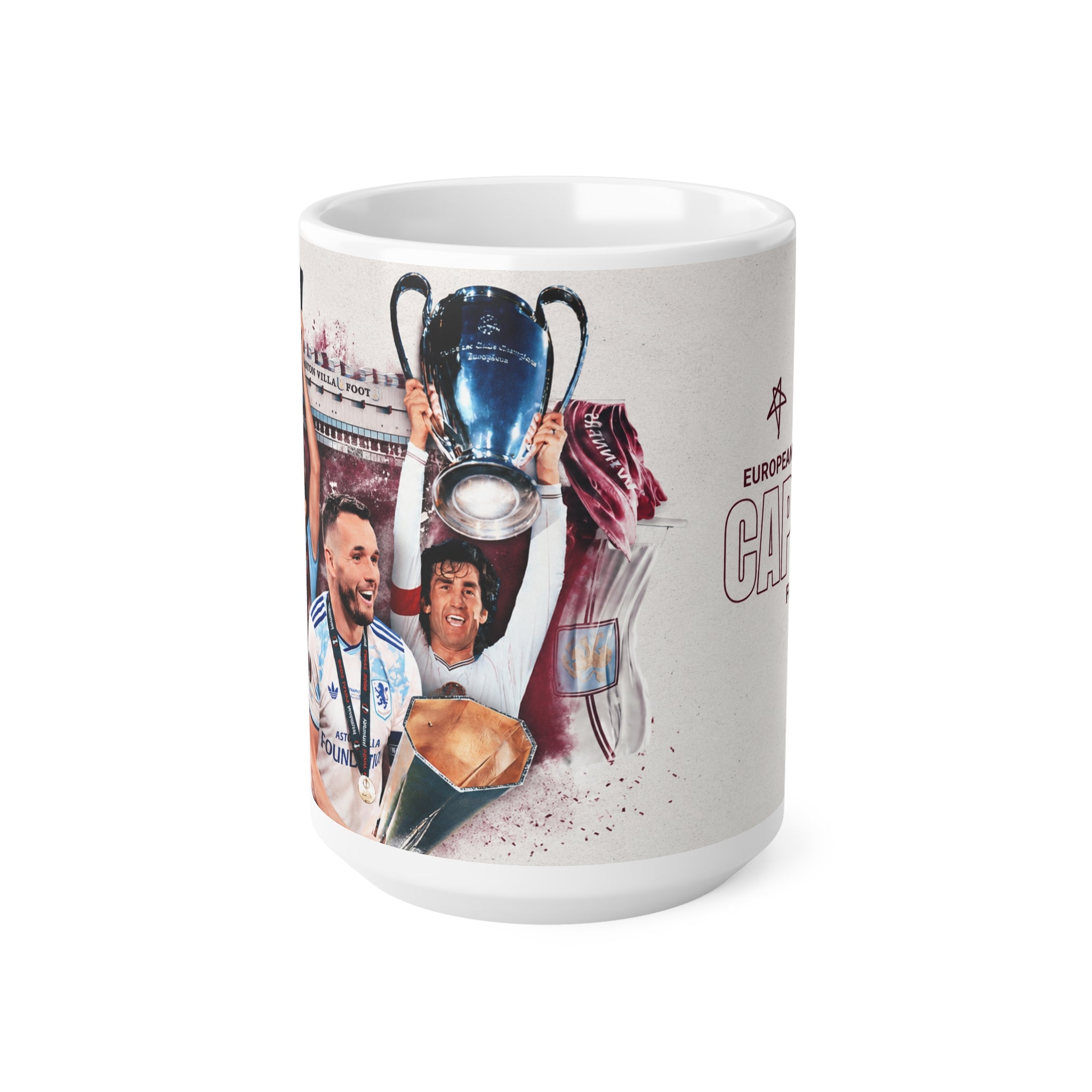 Aston Villa Captains Ceramic Coffee Mug — 11oz & 15oz