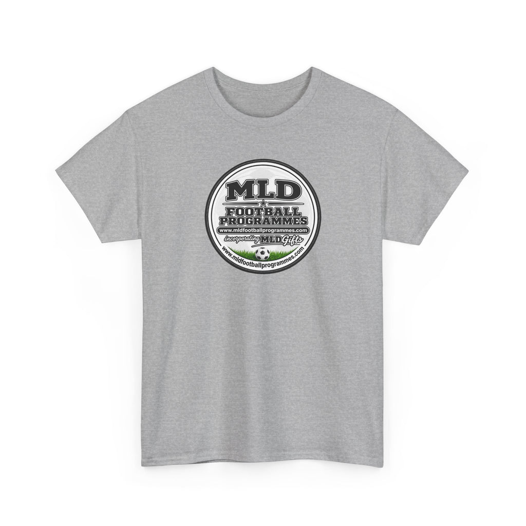 MLD Football Programmes Vintage Logo Cotton T-Shirt
