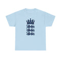 English Cricket T-Shirt — Vintage Cricket Crest Tee