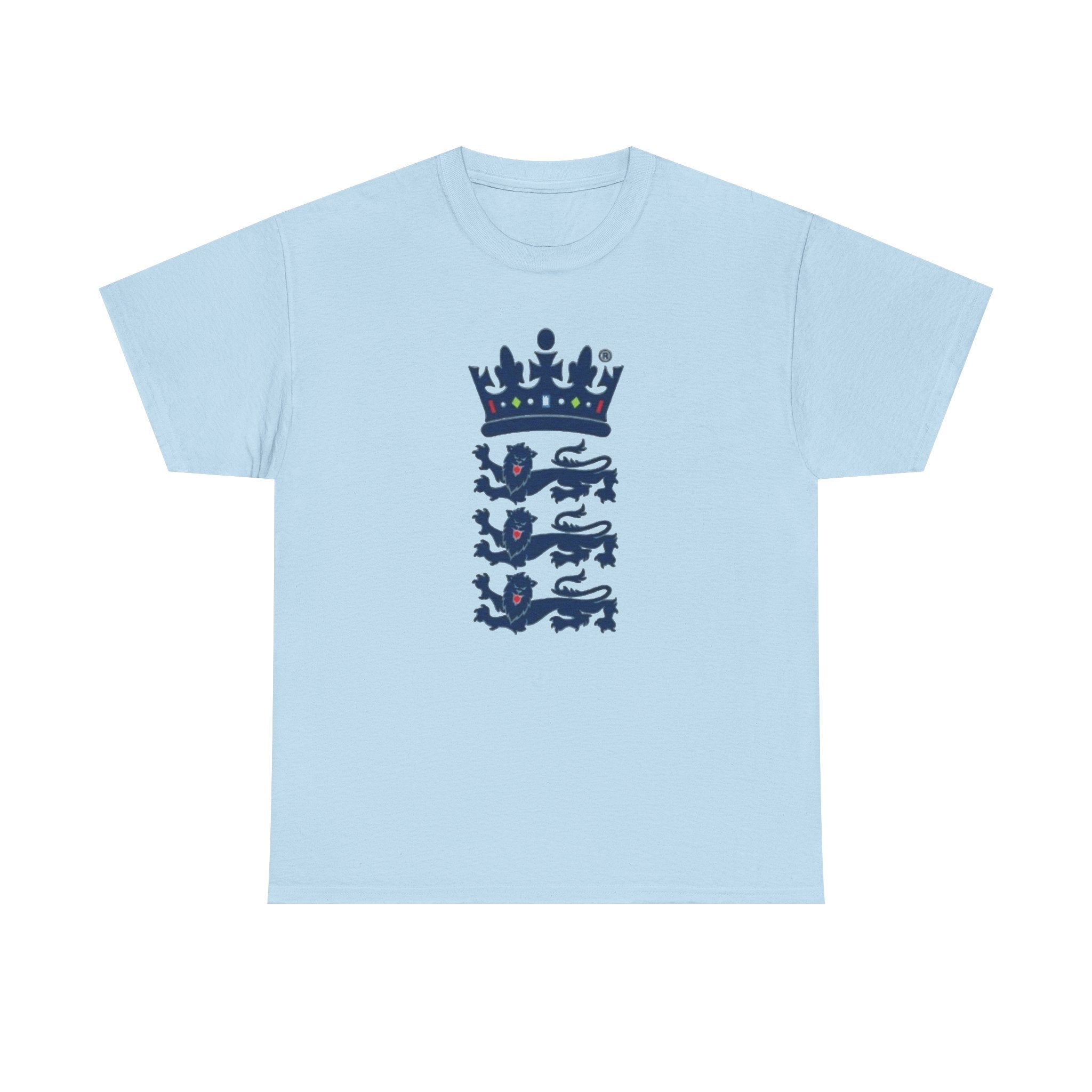 English Cricket T-Shirt — Vintage Cricket Crest Tee