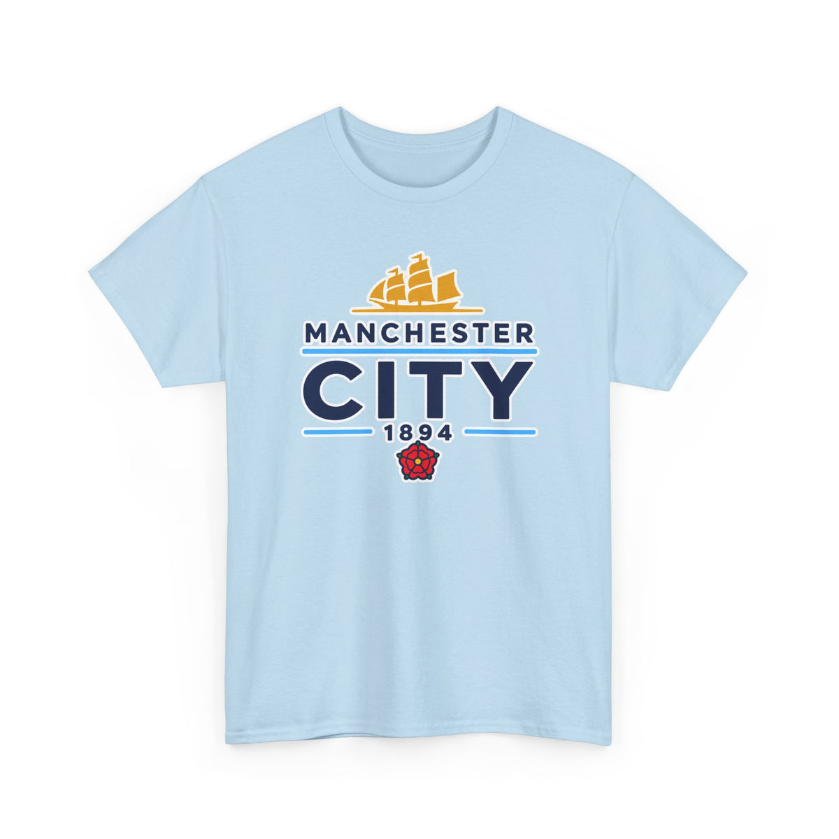 Manchester City 1894 Tee – Retro Football Crest T‑Shirt